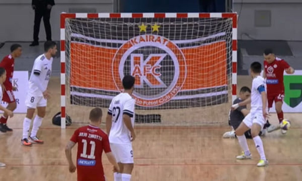 Футзал: "Қайрат" өз алаңында "Атыраумен тең түсті