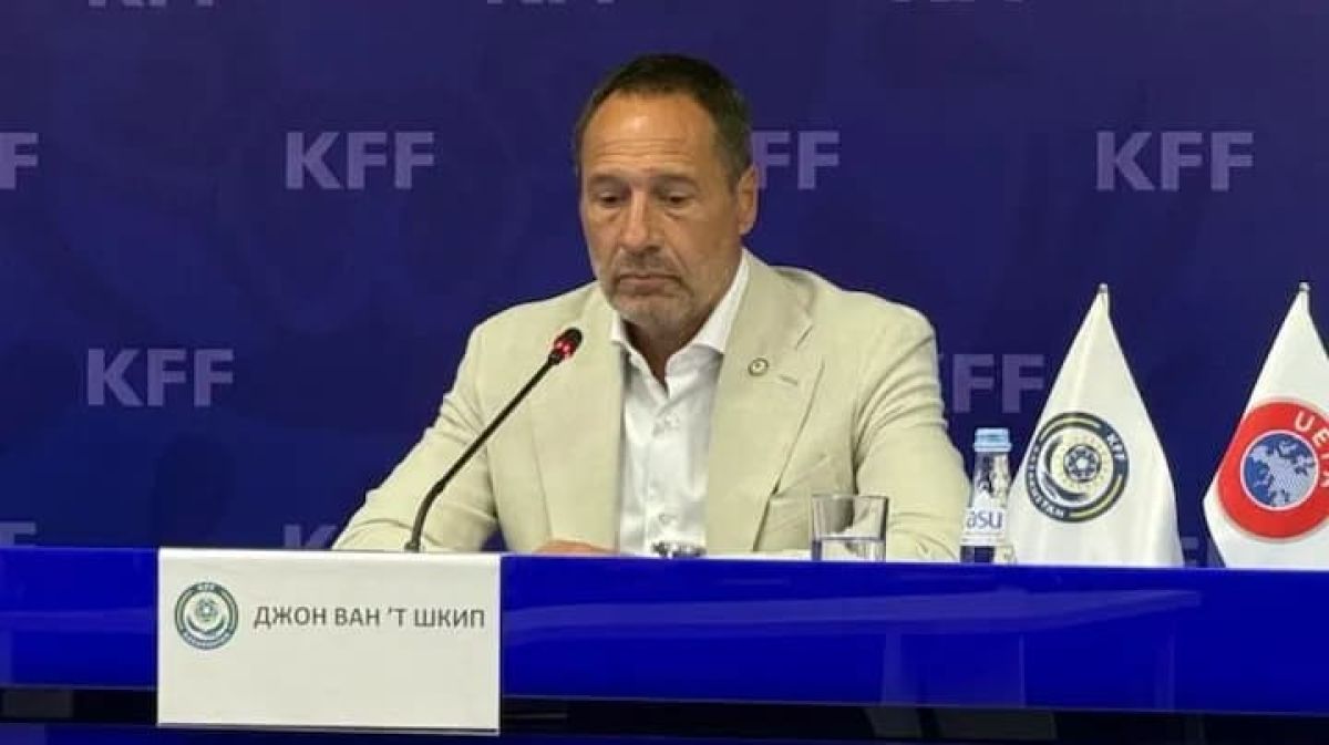 «Қазақтар – нағыз жауынгерлер»: Джон ван ’т Шкиптің ұлттық құраманың бас бапкері ретіндегі алғашқы сөзі